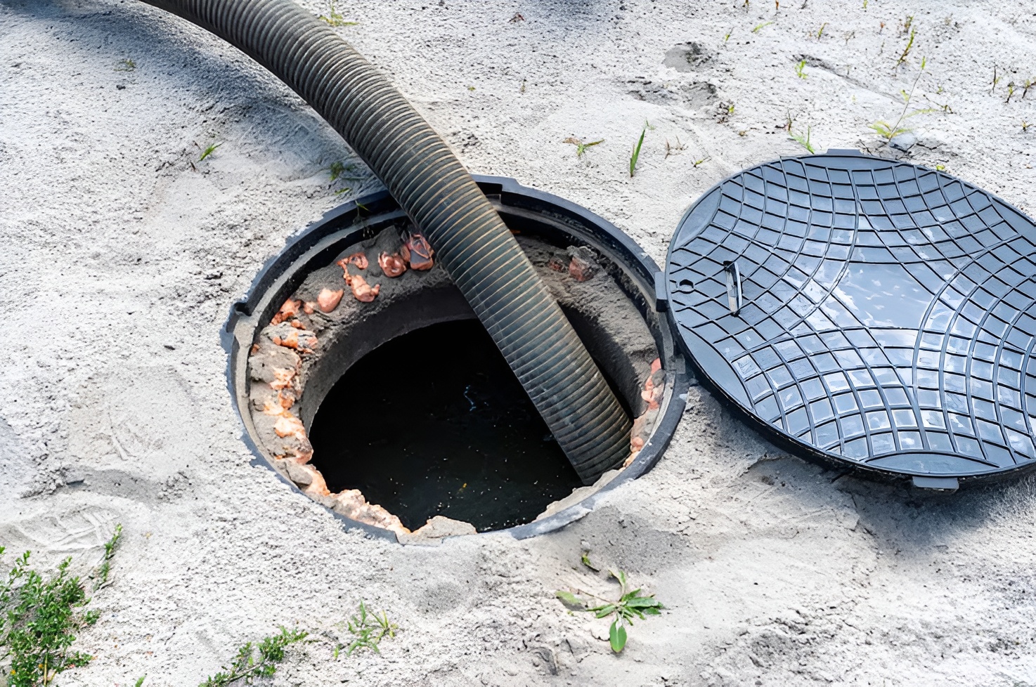 clearing a blocked drain in Northern Beaches home